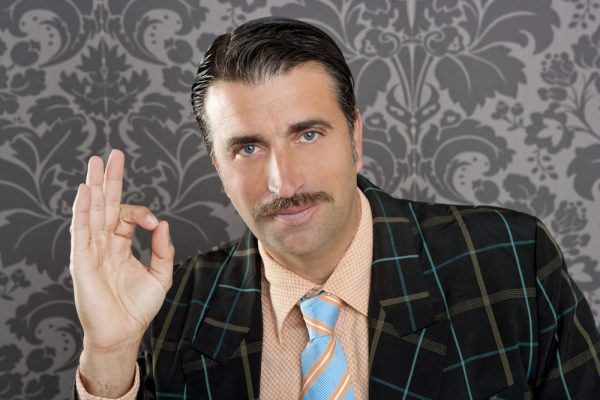 traditional style of mustache for men